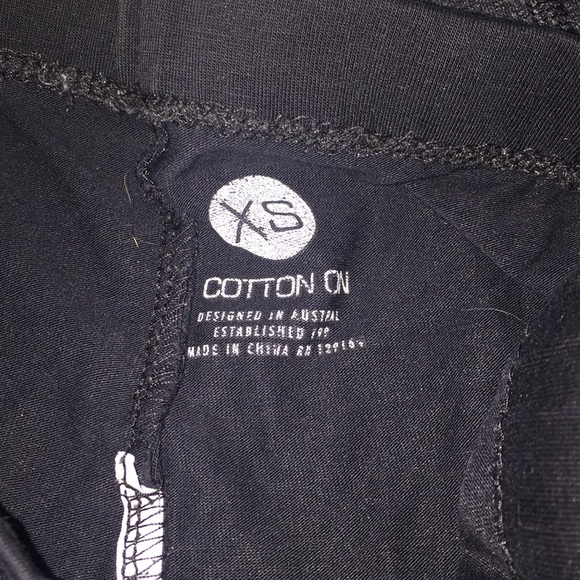 3 black and grey leggings from cotton on/old navy - Picture 3 of 6